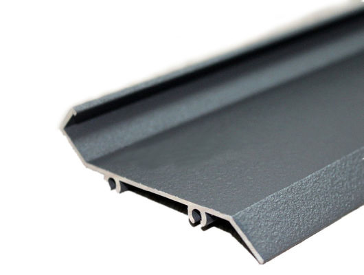 Grey Sand Blasting Color Aluminium-Verdrängungs-Profile für Jalousien-Tür/elektrischen rollenden Fensterladen