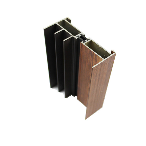Aluminiumverdrängungsprofil der Garderobe 6063-T5, Garderobentür schiebend