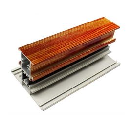 T formen Holz-Enddie aluminiumprofil-Länge, die für Glastüren besonders angefertigt wird