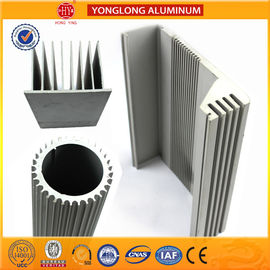 Silberweiß-industrielles Pulver beschichtete Aluminiumverdrängungs-Wärmedämmung
