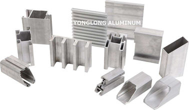 Hohes genaues Quadrat bearbeitete Aluminiumprofile für Baumaterial maschinell